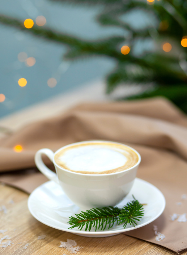 A Simple Holiday Coffee Ritual: The Rise + Serve Peppermint Mocha
